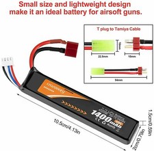 Airsoft 11.1V 1400mAh 30C LiPo
