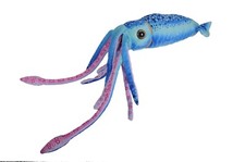 BLUE SQUID SOFT TEDDY BEAR TOY