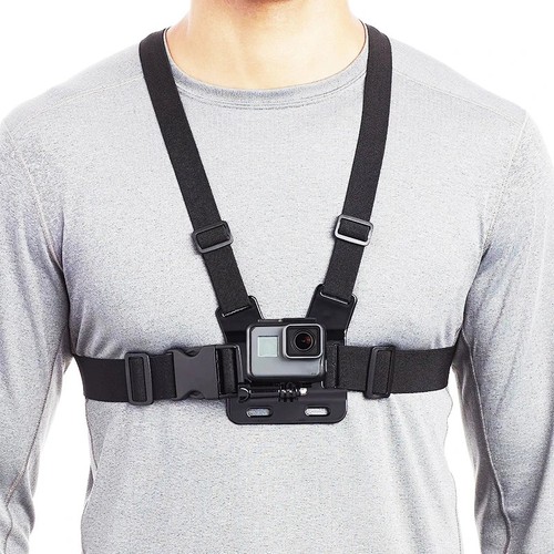 Adjustable elastic chest strap - chest,