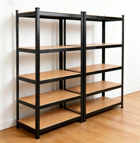 Tier metal storage shelves - metal,