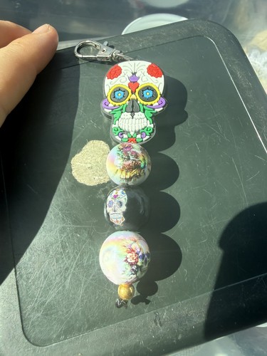 Skull charm - skull,