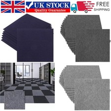 20 X OFFICE CARPET TILES 50X50CM 5M2 HEAVY DUTY SHOP COMMERCIAL FLOORING TILES