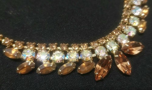 Vintage topaz amber - vintage,