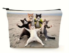 Cool Cats - Medication / Toiletries / Travel / Cosmetics / Wash Bag