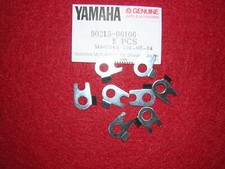 Yamaha TZ350/500/750 Front Disc Lock Washers (8) .Genuine Yamaha B50A6