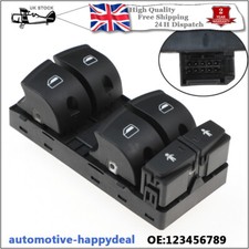 FRONT DRIVER SIDE ELECTRIC WINDOW SWITCH For AUDI A6 C6 Q7 2004-2015 4F0959851G