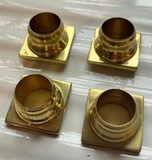 Clock Pillar Caps -  Spares - 20mm diameter - x4 - clockmakers spares