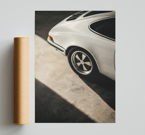 Classic car poster porsche - classic,