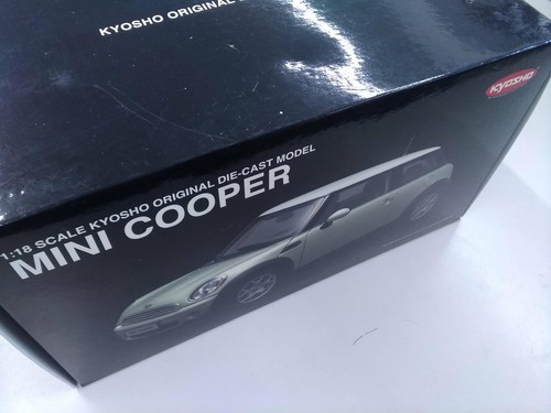 Kyosho mini cooper blue - kyosho, 1/18