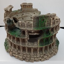 Large Roman Amphitheatre Aquarium Ornament 18cm
