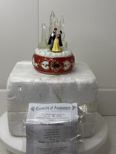 Ardleigh Elliott Disney Happily Ever After Music Box Snow White 2001 With COA AF