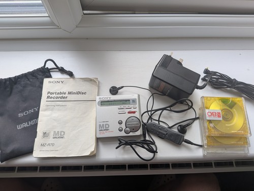 Sony r70 walkman - mz-r70, minidisc