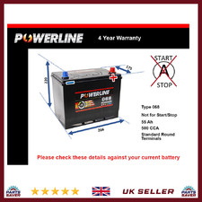 Battery fits TVR CHIMAERA