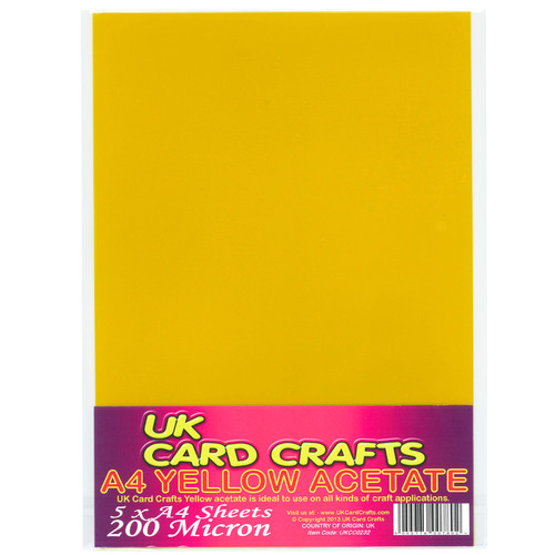 Transparent yellow - a4,
