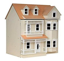 The Exmouth Cream Painted Flat Pack Dolls House Kit Tumdee 1:12 Scale Miniature