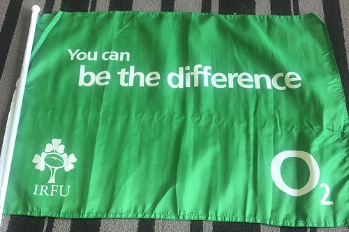 Irish rugby flag banner - irish,