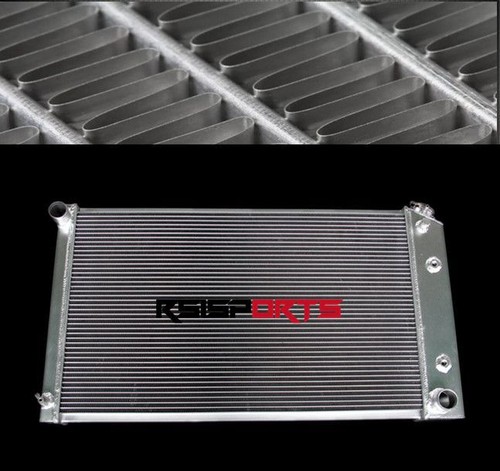 Row aluminum cool - row, radiator