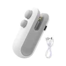 2 In 1 Mini Bag Sealer USB Charging Clip Sealing Machine for Food Preservation