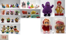 McDonald's Happy Meal Figure Selection: Animaniacs, Ronald McDonald, Miss Piggy