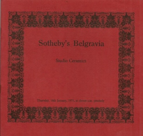 Sotheby studio ceramics - studio,
