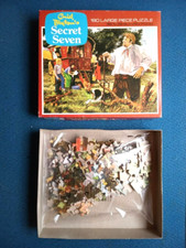 Vintage Whitman 180 Piece Jigsaw Puzzle - Enid Blyton's Secret Seven  1975