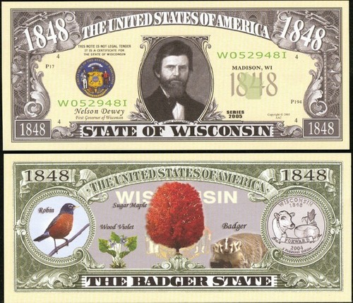 Wisconsin the badger state - wisconsin,