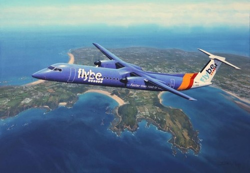 Flybe dhc dash airliner - flybe, dhc-8