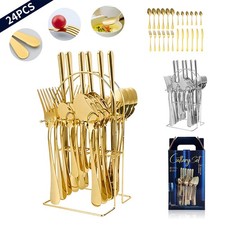 [24pcs] Hanging Cutlery Set