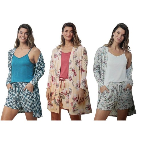 Ladies piece pyjama set - 3,