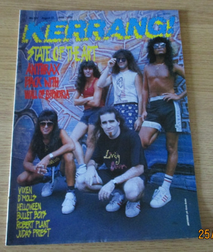 Vintage kerrang magazine 202 - kerrang!,