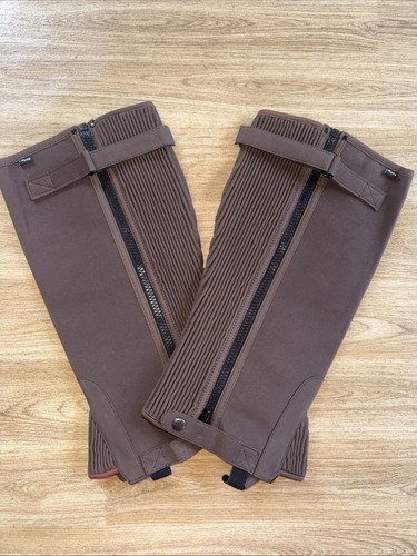 New brown suede - effect, half