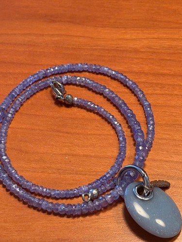 Beautiful tanzanite necklace