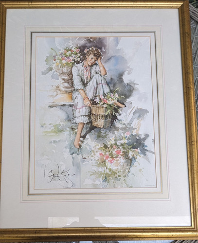 Gordon king print lady - gordon, print,