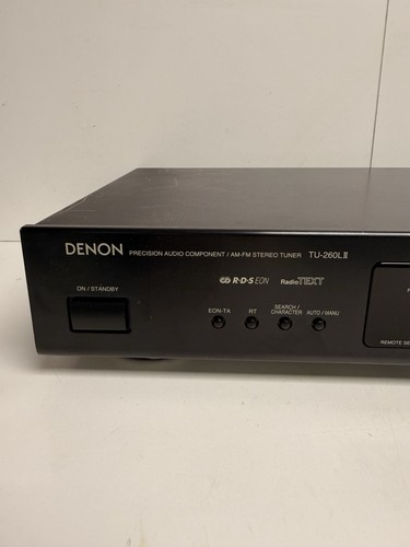 Denon 260l tuner black - denon, ii