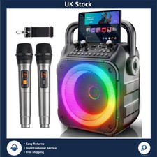 Two microphone karaoke system - karaoke,