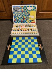 The Simpsons 3D Chess Set Game Complete Christmas 