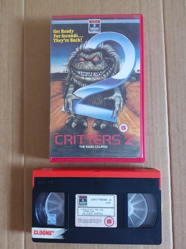 Critters vhs rental - critters, big