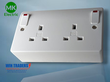 MK Logic Plus 13AMP  2G Double