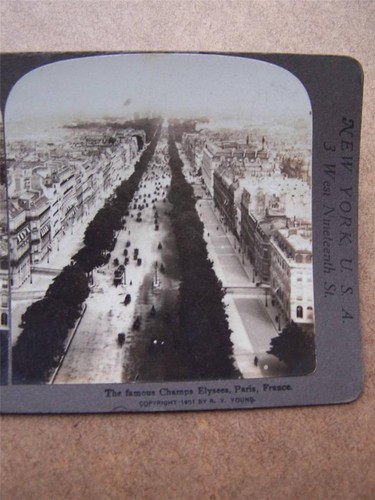 Stereo view stereoscopic - view, paris
