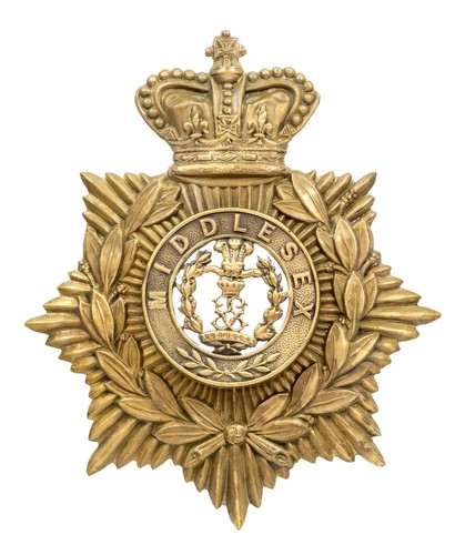 Helmet plate middlesex - &,
