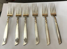 6 SILVER PLATED SOUTH SEAS