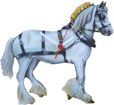 White Shire Wall Clock - Shire