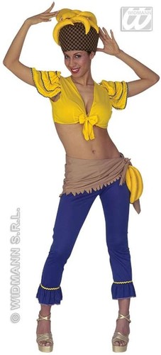 Ladies banana girl - banana, carmen
