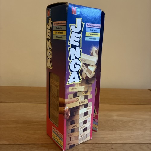 Vintage 1996 jenga original - vintage,