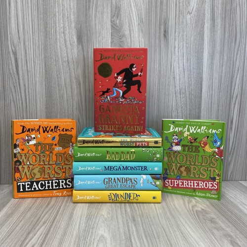 David walliams bundle 8x - walliams,