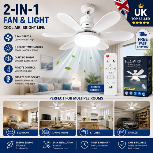 40w led ceiling fan - 40w,