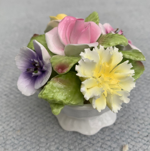 Coalport flowers bone - flowers, china
