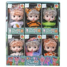 4 Inch Mini Baby Dolls 6pcs