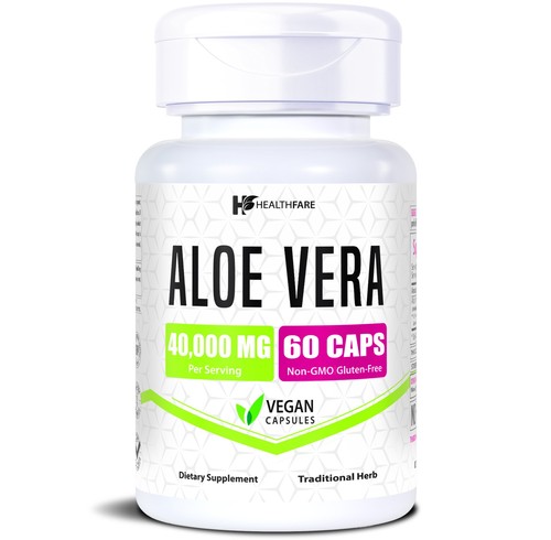 Healthfare aloe vera 000mg - vera, 40,000mg