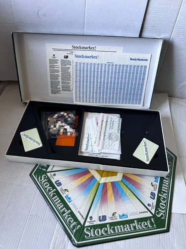 Stockmarket vintage board - stockmarket!,